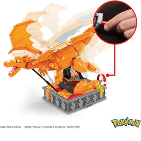Brinquedo de Construção Mega Pokémon Charizard Movement - Mattel