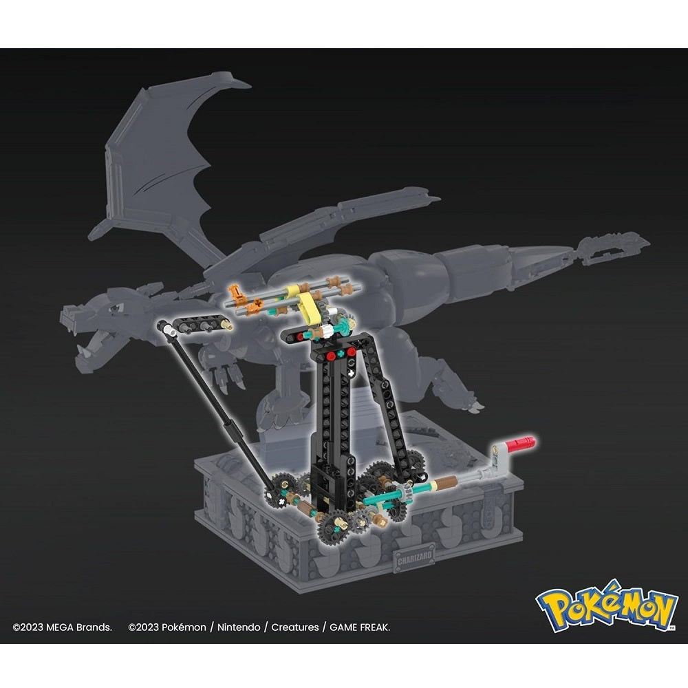 Brinquedo de Construção Mega Pokémon Charizard Movement - Mattel