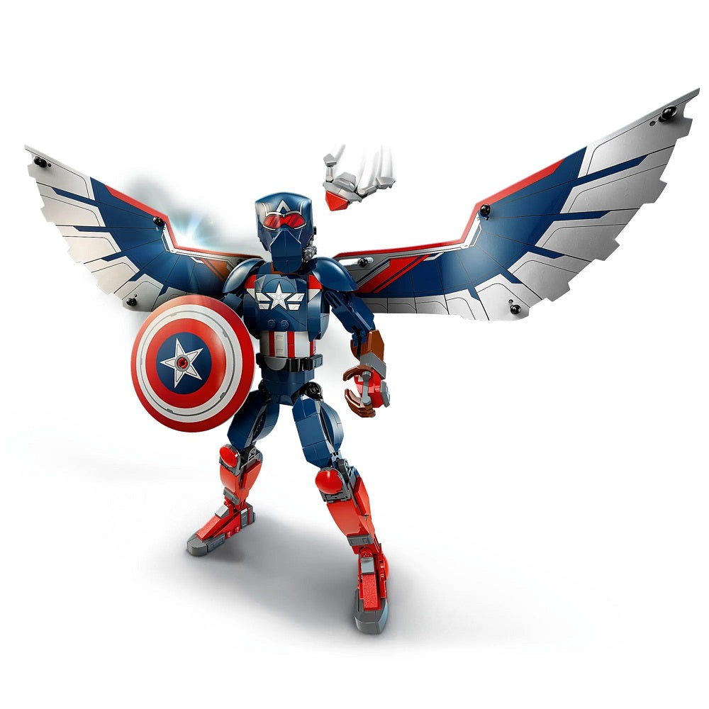 Lego Marvel Figura do Capitão América 76296