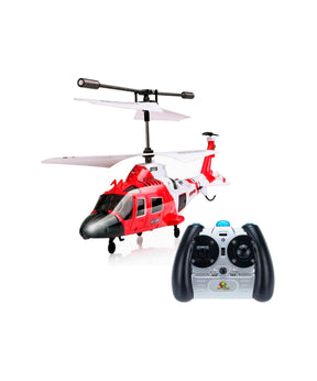 Helicóptero De Controle Remoto Falcão 3 Canais - Zein Com Giroscópio e Luzes