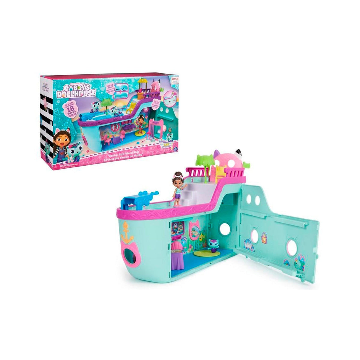 Gabby's Dollhouse Cruzeiro da Gabby
