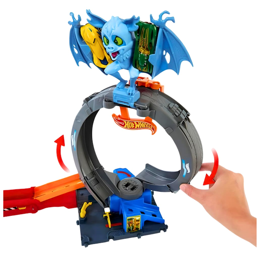 Pista Hot Wheels Ataque Do Morcego - Mattel