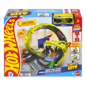 Hot Wheels City Pista de Brinquedo Ataque da cobra - Mattel