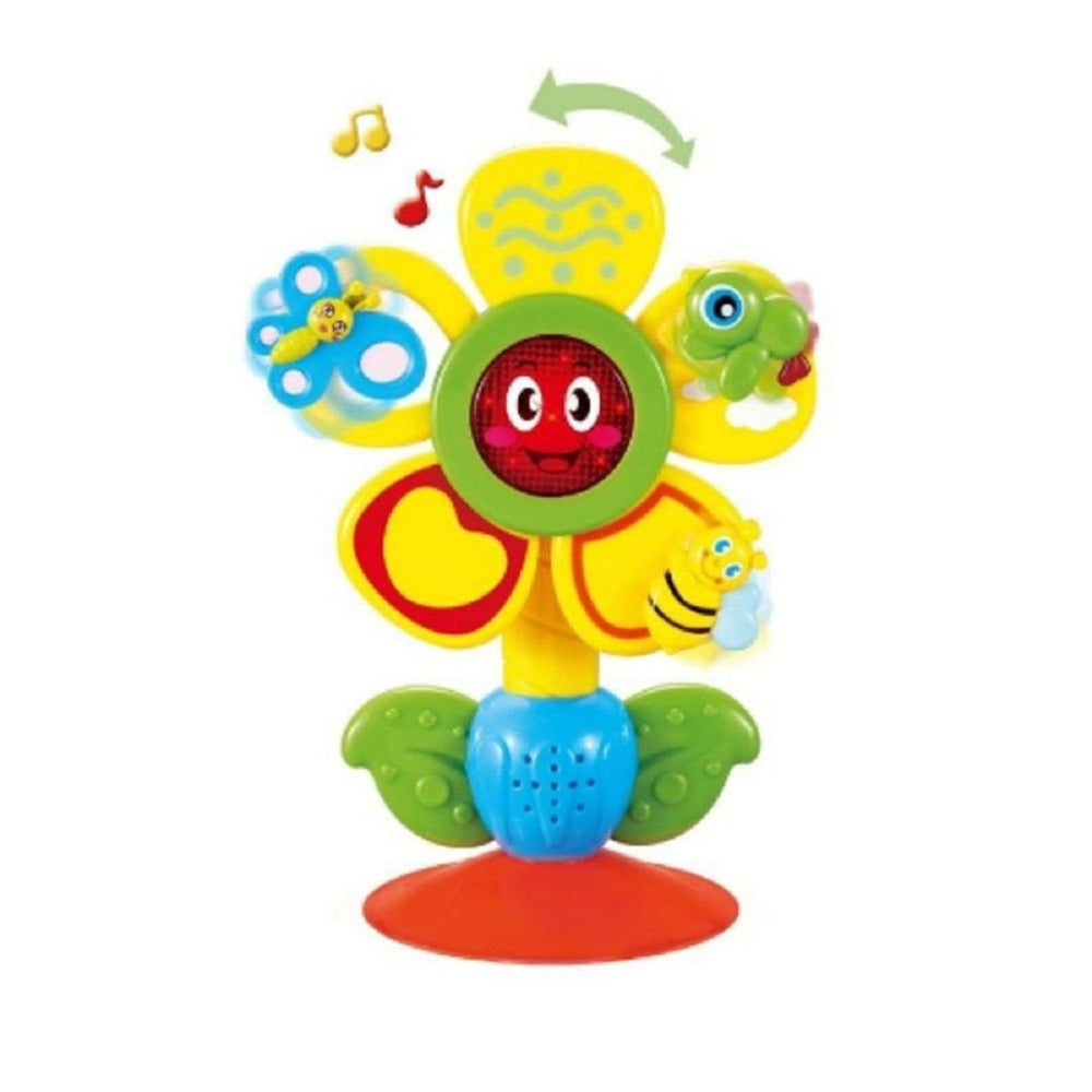 Brinquedo Educativo Musical Flor Do Bebê
