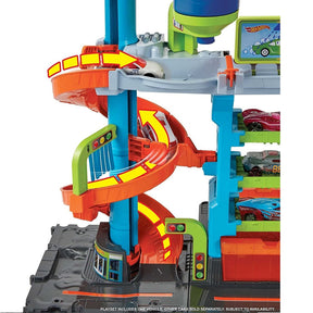 Hot Wheels City Mega Tower Lava Rápido - Mattel