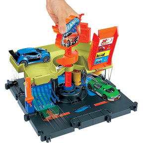 Pista Hot Wheels City Lava-Rápido Express HDR27 - Mattel