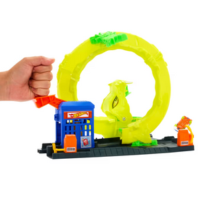 Hot Wheels City Pista de Brinquedo Ataque da cobra - Mattel