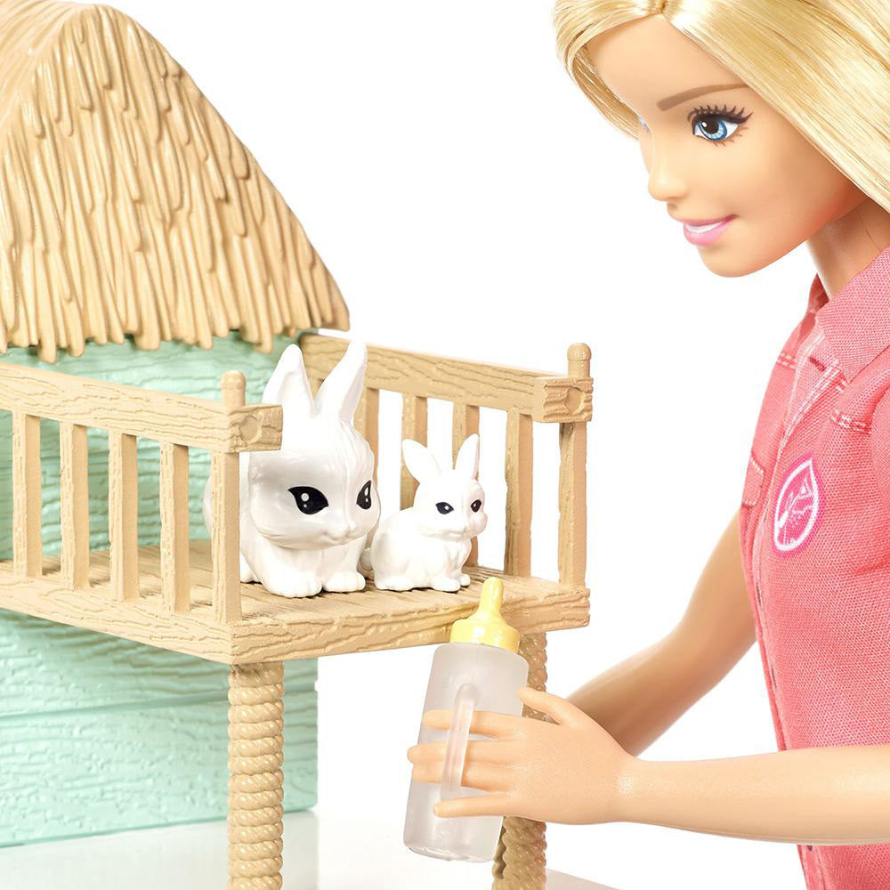 Barbie Profissões Cuidadora de Bichinhos - Mattel FCP78