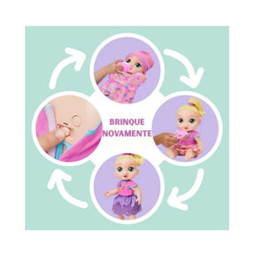 Boneca Baby Alive Bebe que Cresce Lala - Hasbro