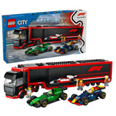 Lego City Caminhão F1 com Carros RB20 - 60445