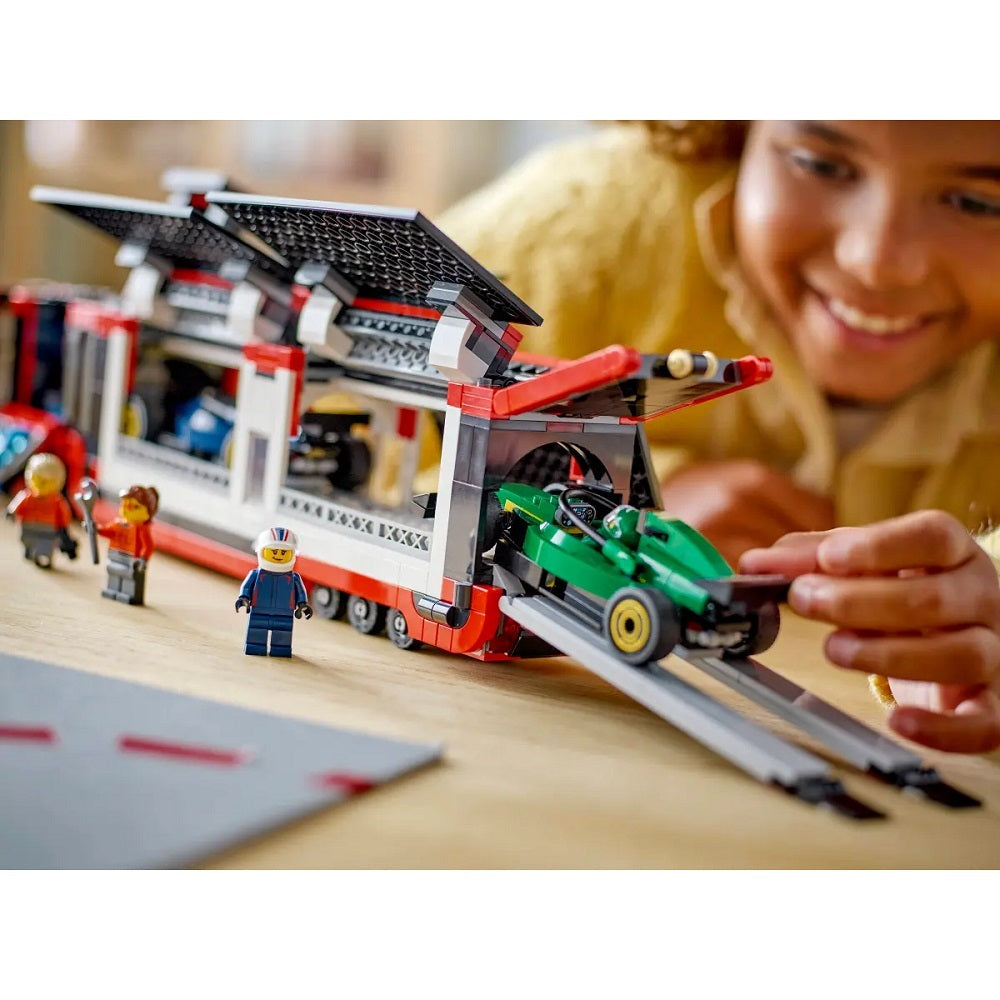 Lego City Caminhão F1 com Carros RB20 - 60445