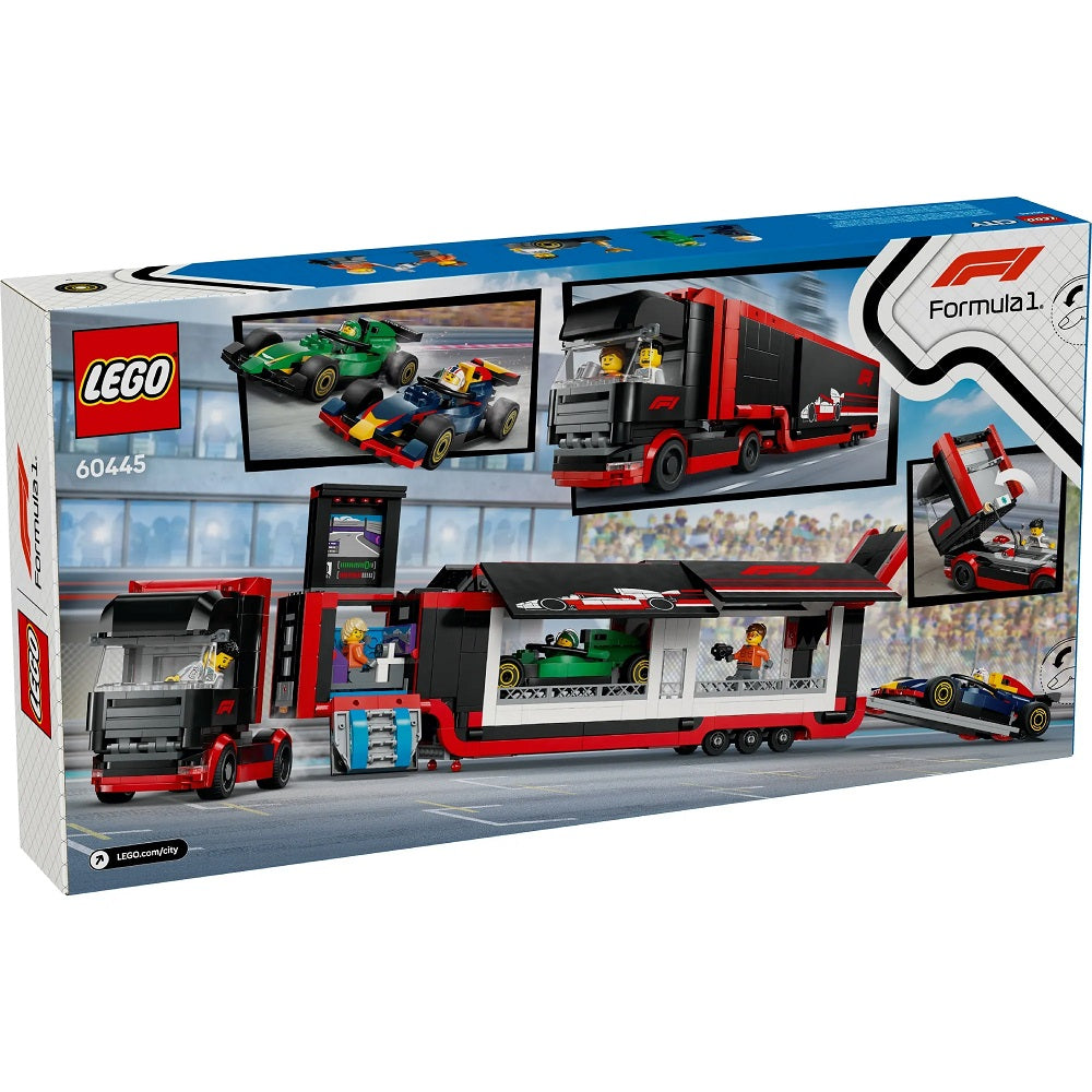 Lego City Caminhão F1 com Carros RB20 - 60445