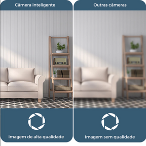 FRETE GRÁTIS - Câmera de Segurança Inteligente SafeHome® Wifi FullHD Original