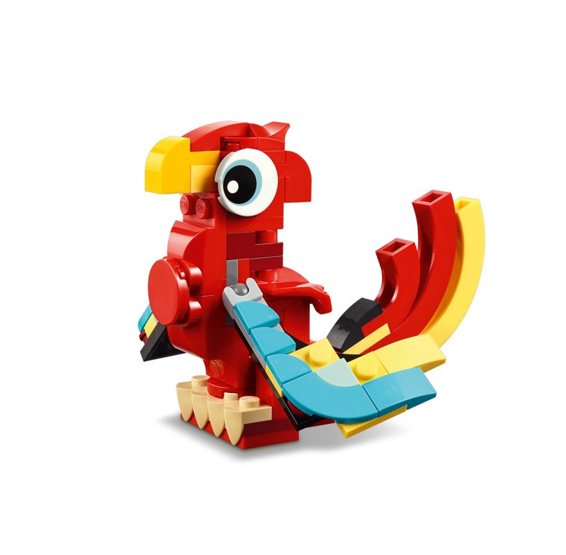 Lego Creator 3 em 1 Dragão Vermelho - 31145