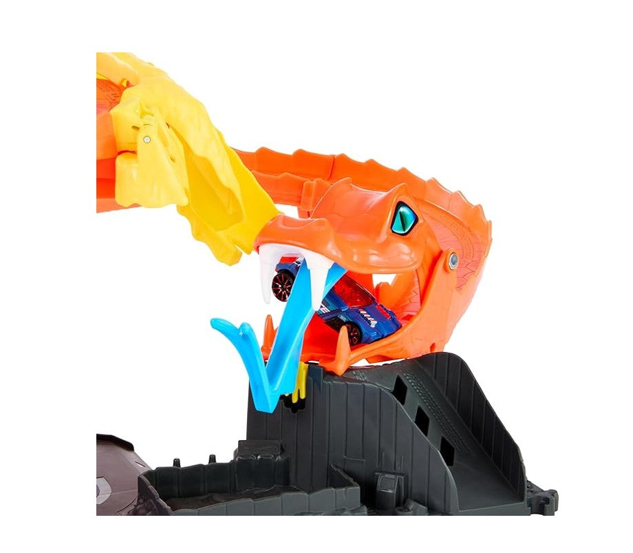 Hot Wheels City Pista Ataque De Cobra Vs Pizzaria - Mattel