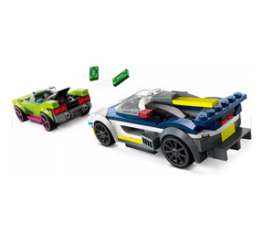 Lego City Perseguição Carro da Policia e Muscle Car - 60415
