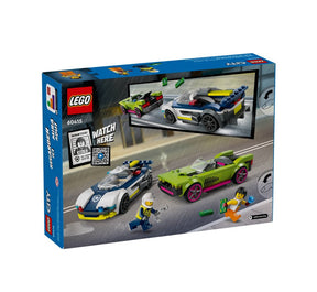 Lego City Perseguição Carro da Policia e Muscle Car - 60415