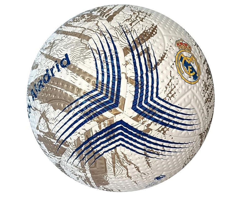 Bola de Futebol Real Madrid Nº 5 Azul e Dourada