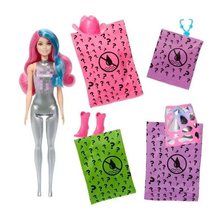 Barbie Surpresa Color Reveal Disco Star Cowgirl - Mattel JCV73