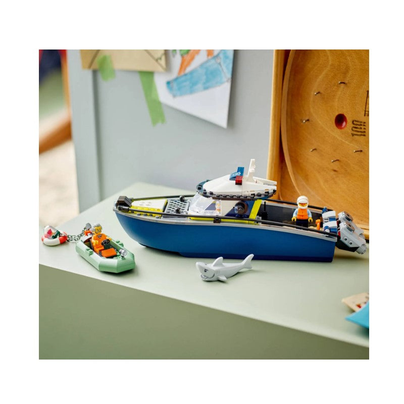 Lego City Perseguição de barco policial - 60456