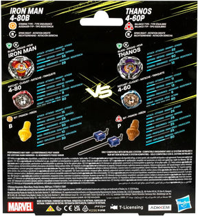 Conjunto Pião E Lançador Beyblade X Marvel - Hasbro G0287