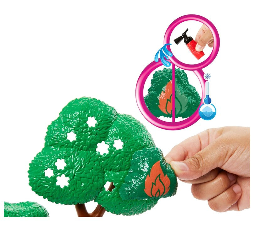Playset Barbie Profissões Bombeira Mattel HRG55