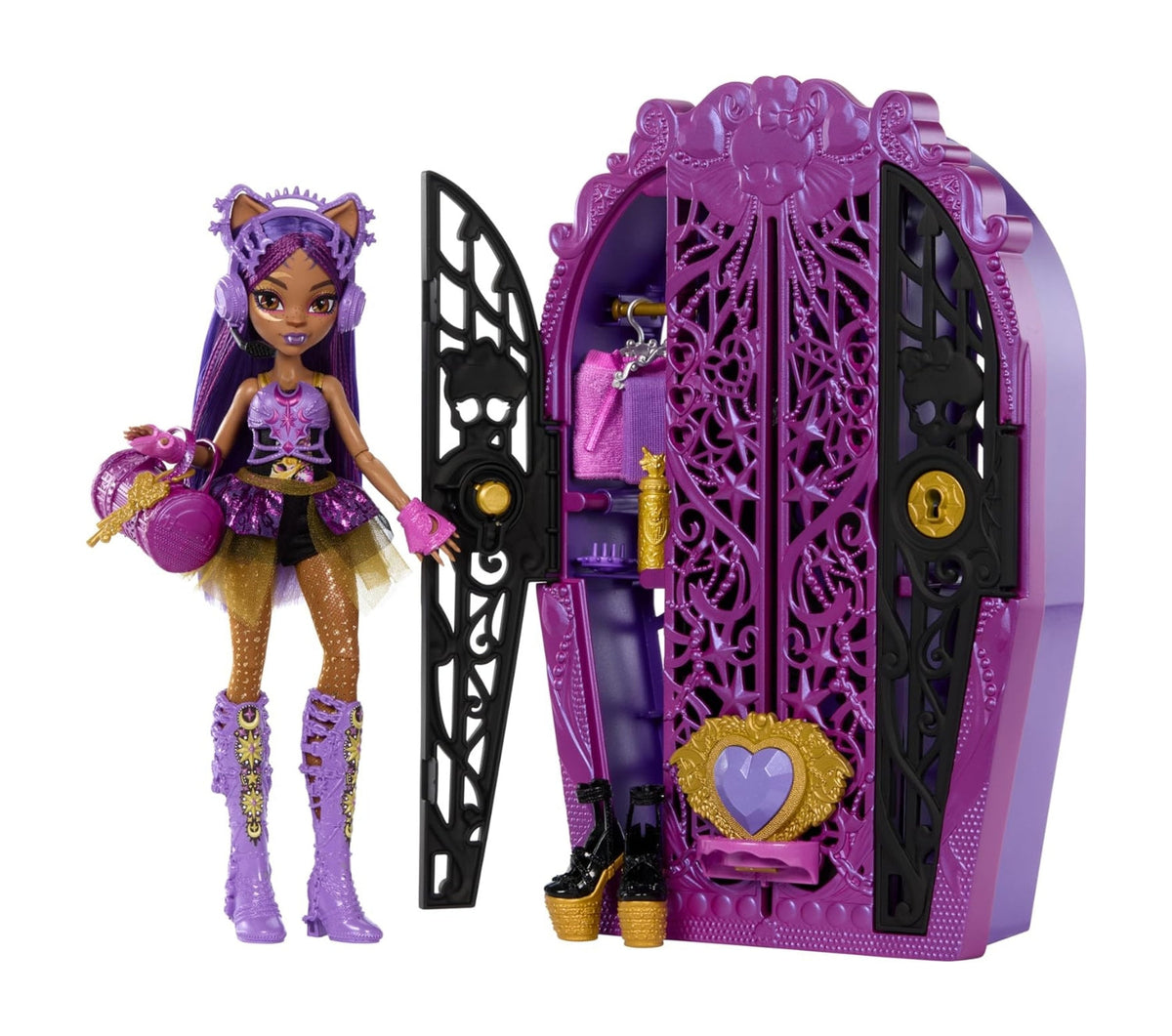 Boneca Monster High Clawdeen Skulltimate Secrets - Mattel Hxh84
