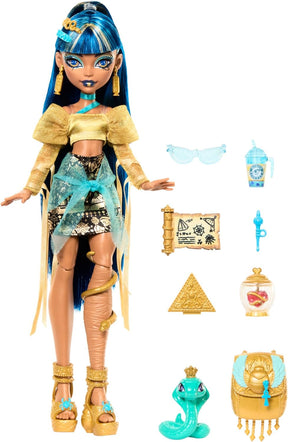 Boneca Monster High Cleo de Nile Novo Visual - Mattel