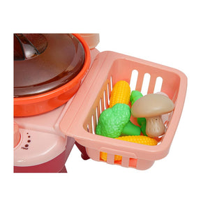 Mini Cozinha Divertida 34 Peças Casa Encantada Vermelho - Zippy