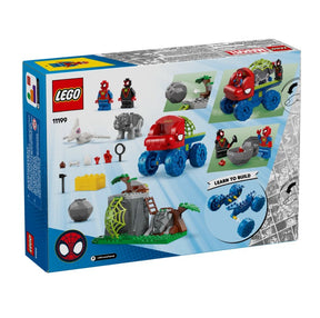 Lego Marvel Resgate Veiculo Dinossauro Equipe Spidey 11199
