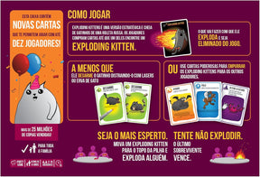 Exploding Kittens Para a Galera - Galápagos