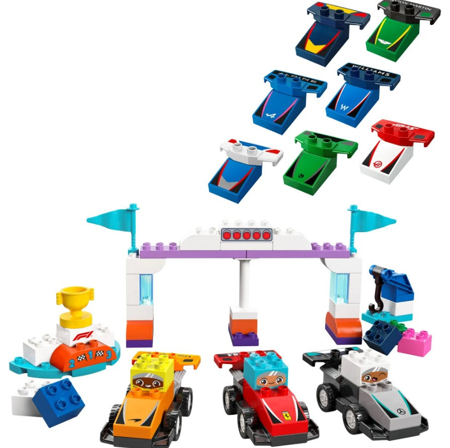 Lego Duplo 10445 Carros e Pilotos Formula1