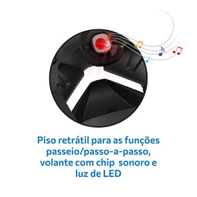 Carrinho de Passeio Smart Baby Comfort Bandeirante Grafite