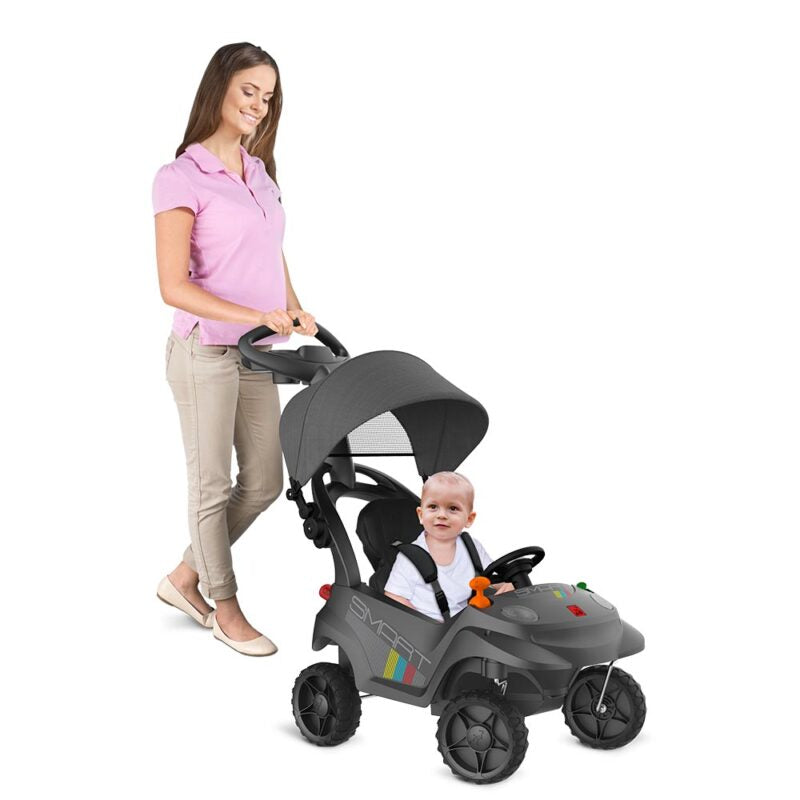 Carrinho de Passeio Smart Baby Comfort Bandeirante Grafite
