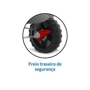 Carrinho de Passeio Smart Baby Comfort Bandeirante Grafite