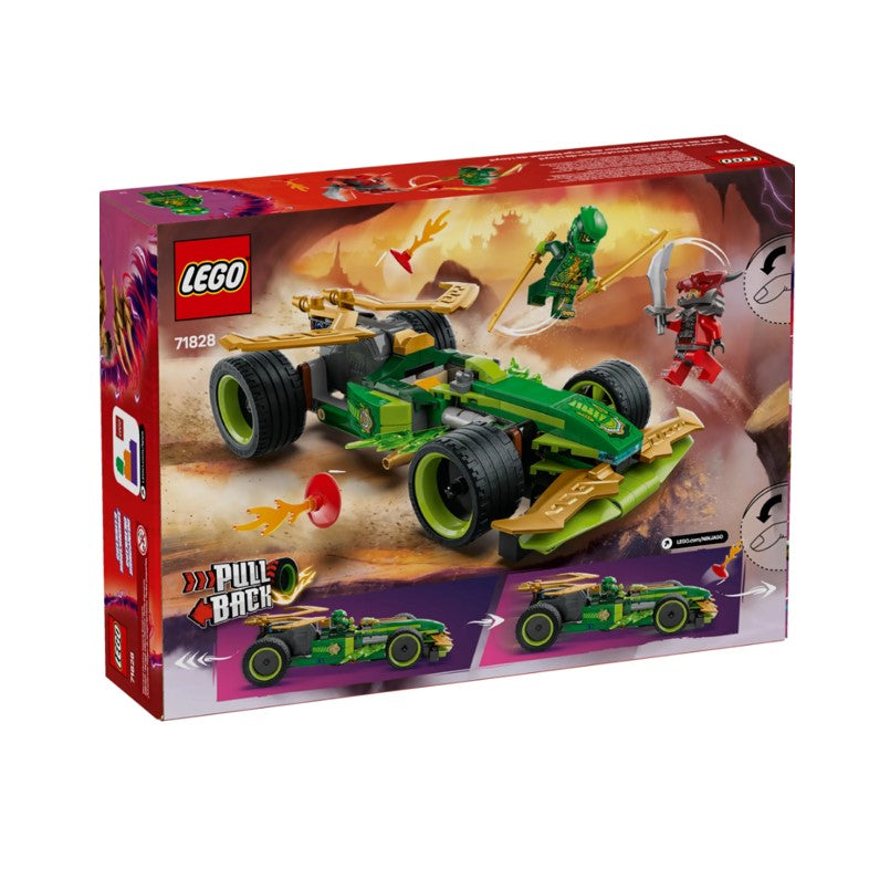 Lego Ninjago Carro de Corrida de Puxar Lloyd 71828