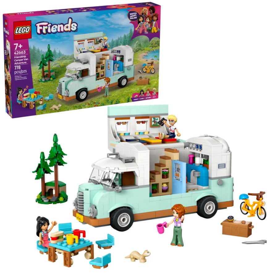 Lego Friends Aventura com o Trailer da Amizade 42663