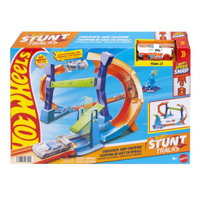 Hot Wheels Pista Action Campeão de Salto em Espiral Mattel GBF81
