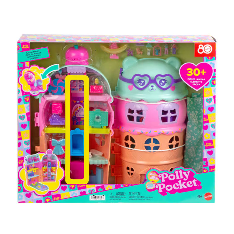 Conjunto Polly Pocket Casa de Sorvete - Mattel
