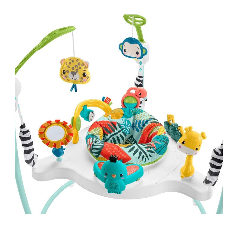 Fisher Price Baby Cadeirinha Pula Pula Floresta - Mattel