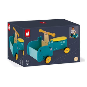 Quadriciclo Hipopótamo Com Banquinho Acolchoado - Maped