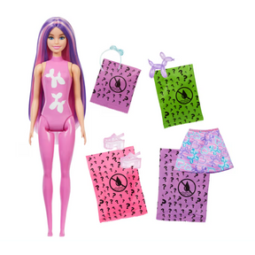 Barbie Color Reveal Surpresa Animais Com Balões - Mattel