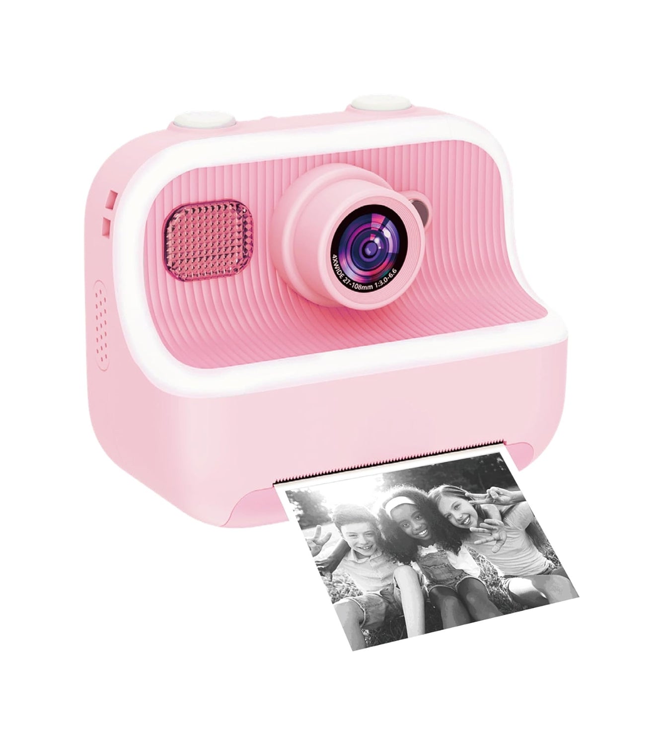 Câmera Fotográfica Digital Impressão Instantânea Rosa - Zoop Toys