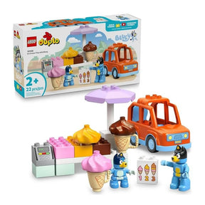 Lego Duplo Viagem do sorvete com Bluey - 10458