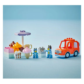 Lego Duplo Viagem do sorvete com Bluey - 10458
