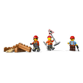 Lego City Trator de esteira amarelo - 60466