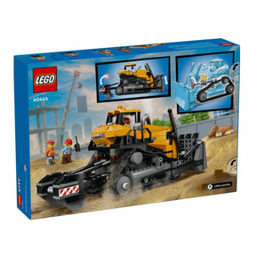 Lego City Trator de esteira amarelo - 60466