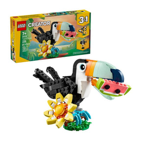 Lego Creator 3 em 1 Animais selvagens Tucano tropical - 31173